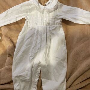 Petit Ami Elegant Cream Romper